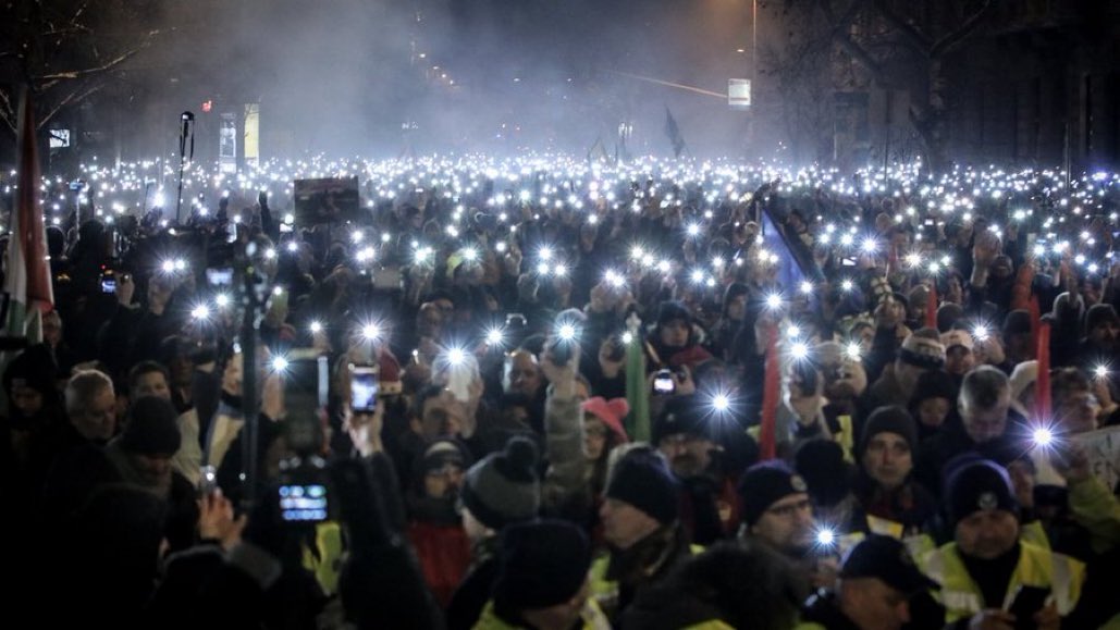 Протести в Угорщині