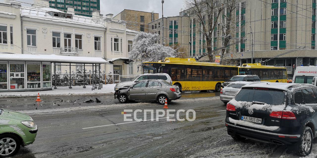ДТП в Києві варта еспресо