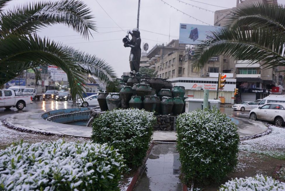 Багдад вдруге за 100 років накрив сніг