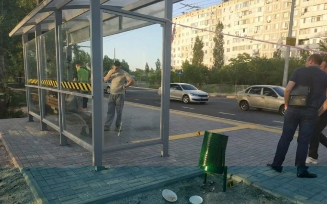 У Миколаєві сталася стрілянина на зупинці: фото