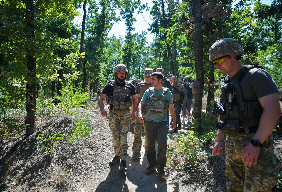 Зеленський перевірив дотримання режиму тиші на Донбасі