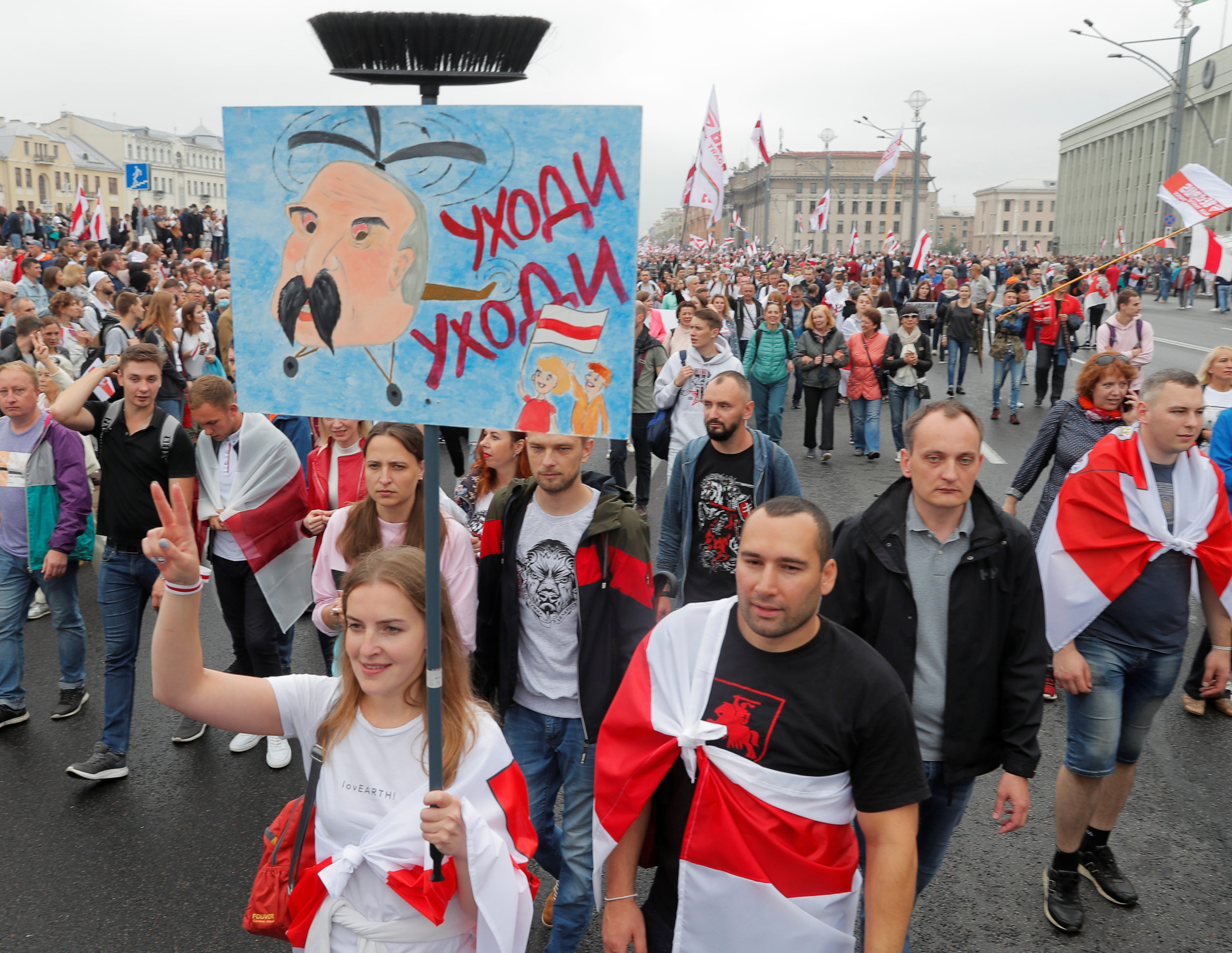 протести в Білорусі