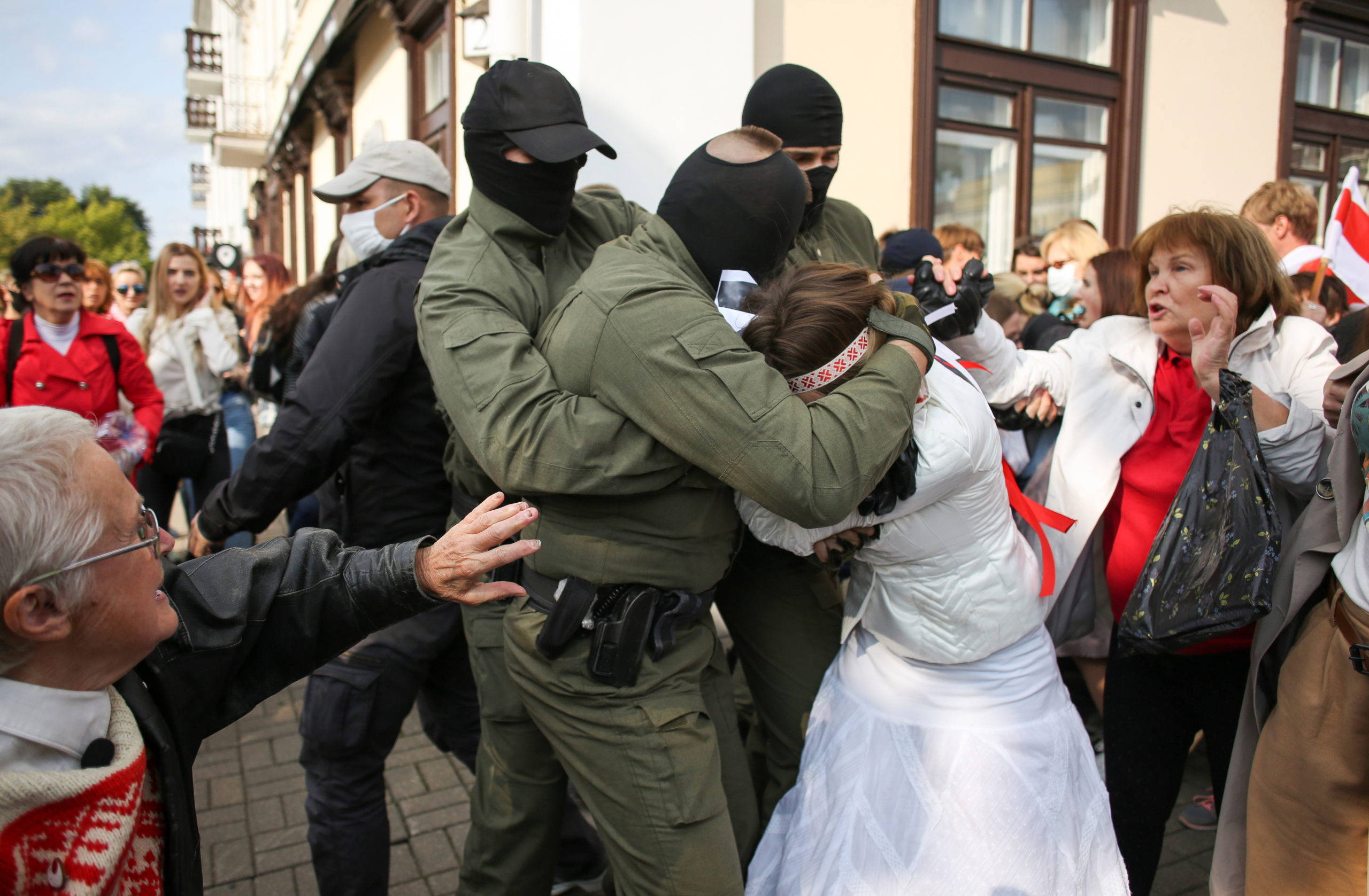 Жіночий марш солідарності у Мінську
