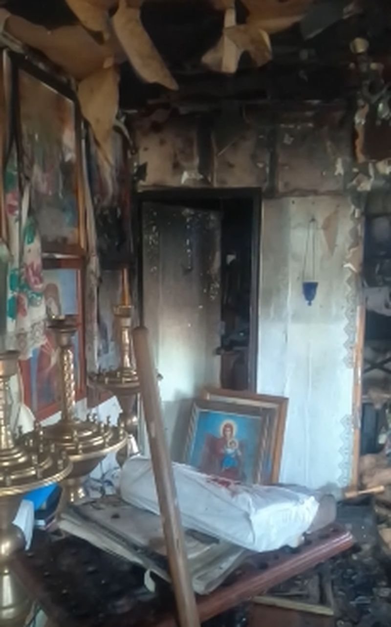 У Полтавській області підпалили храм ПЦУ