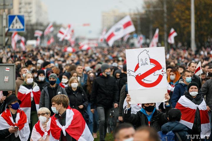 протести в білорусі