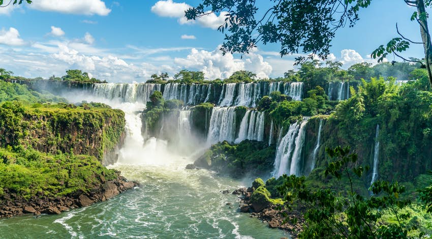 Водоспад Ігуасу (кордон Бразилії та Аргентини)