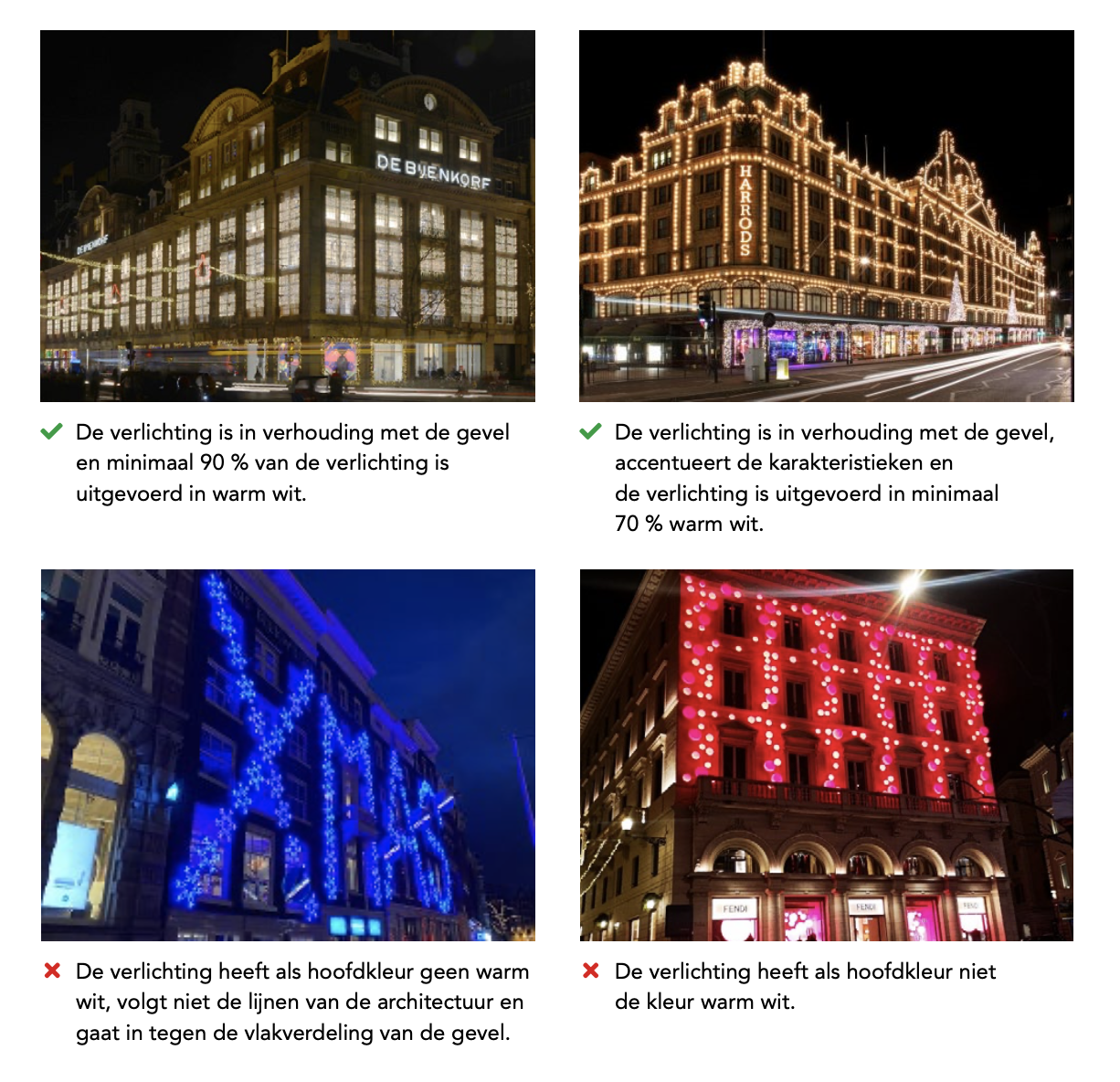 Лише LED ліхтарики: в Амстердамі ввели нові правила різдвяного декорування міста