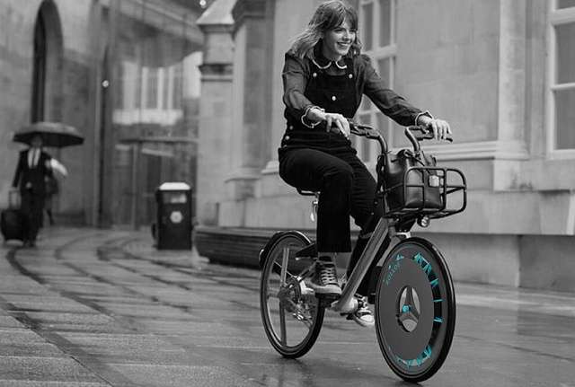 У Лондоні студентка розробила велосипедне колесо, яке очищує повітря 