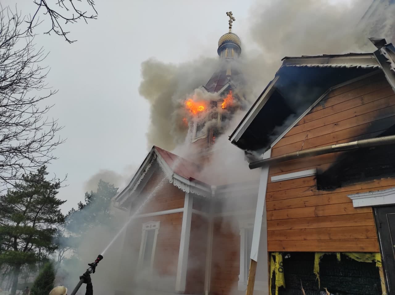 Пожежа у церкві
