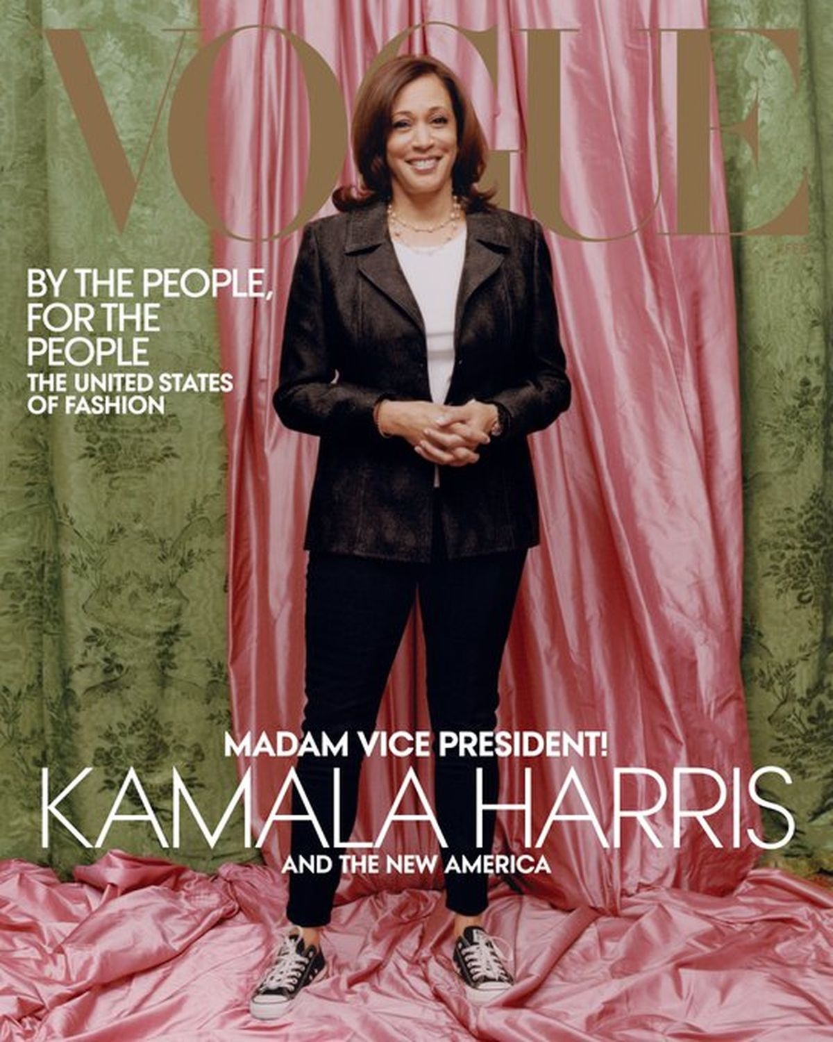 Майбутня віцепрезидент США у кедах потрапила на обкладинку Vogue