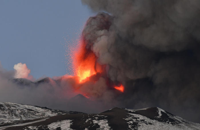 Виверження вулкану Етна
