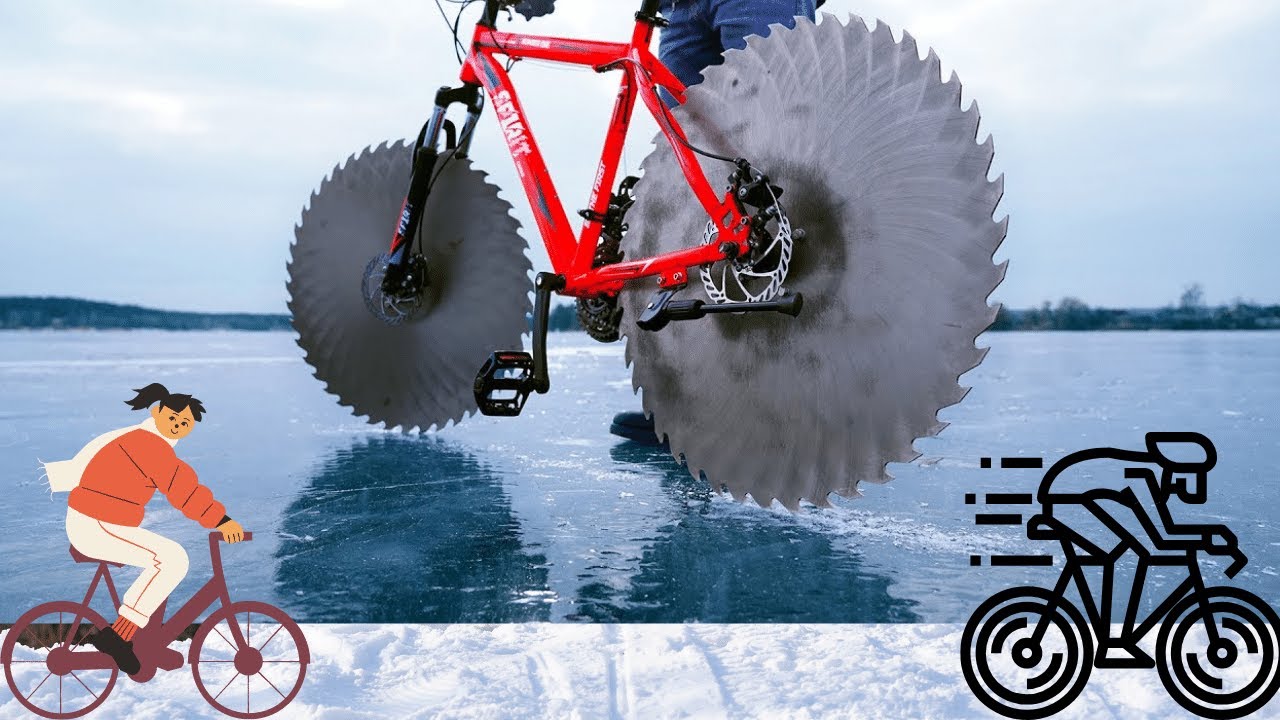 У США створили велосипед для катання на льоду: фото, відео