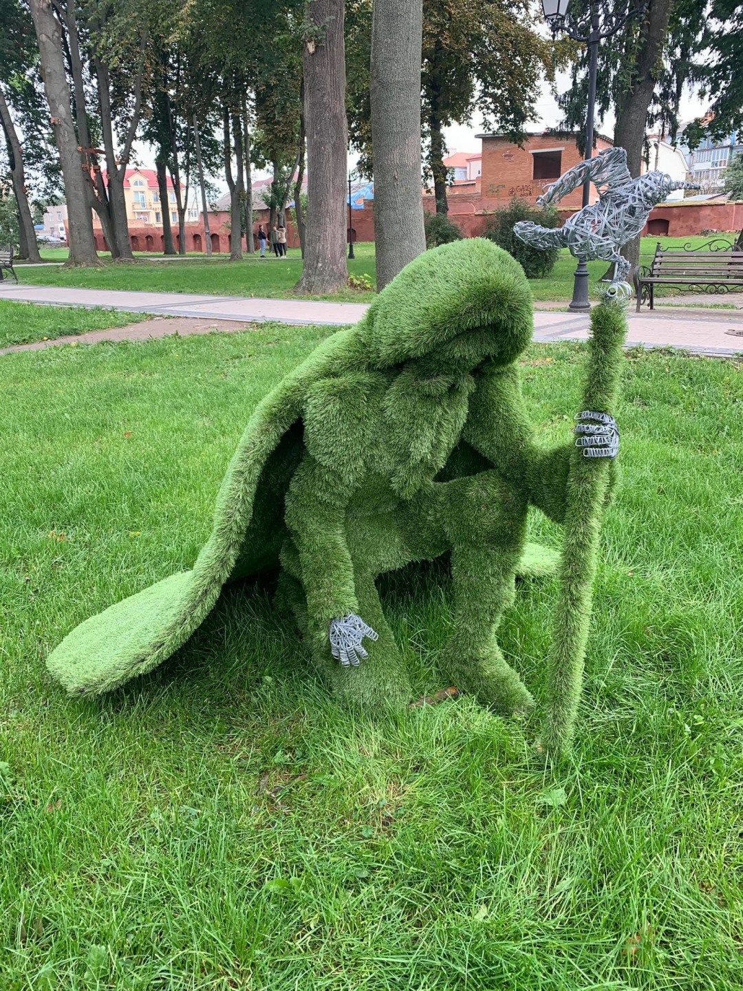 вічнозелені скульптури