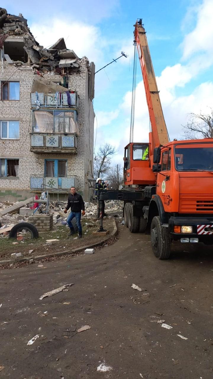 У Новій Одесі на Миколаївщині стався вибух газу: ​3 людини врятовані, евакуйовано 50 мешканців