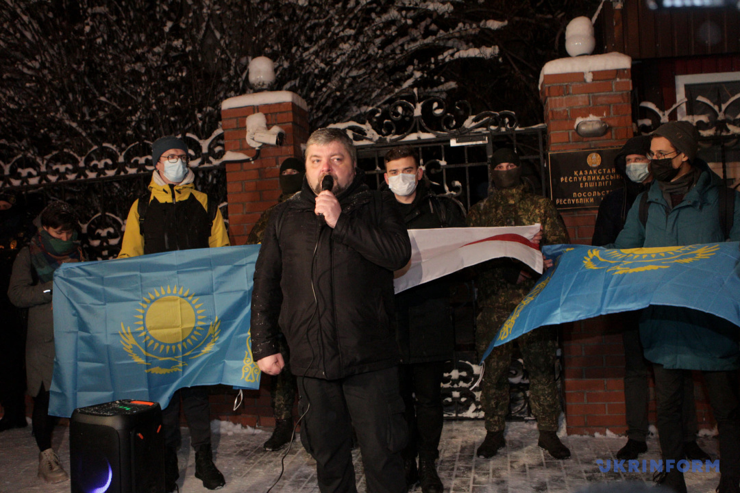У Києві – акція солідарності з народом Казахстану