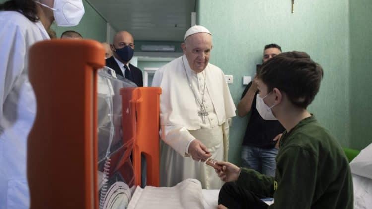 Папа Римський відвідав українських дітей