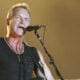 Sting performs "Shape of My Heart" with Ukrainian soldier and bandura player in Los Angeles