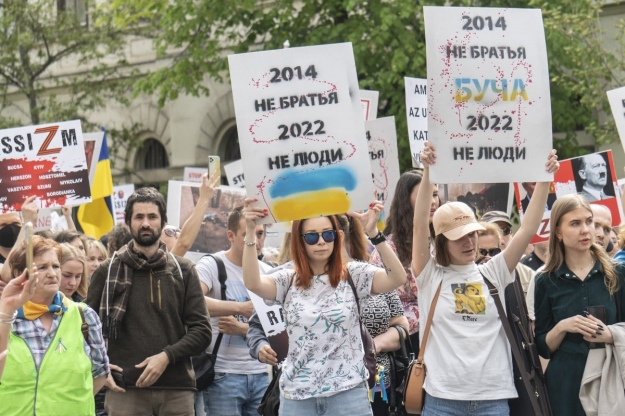 В Угорщині уперше пройшов велелюдний мітинг за Україну1