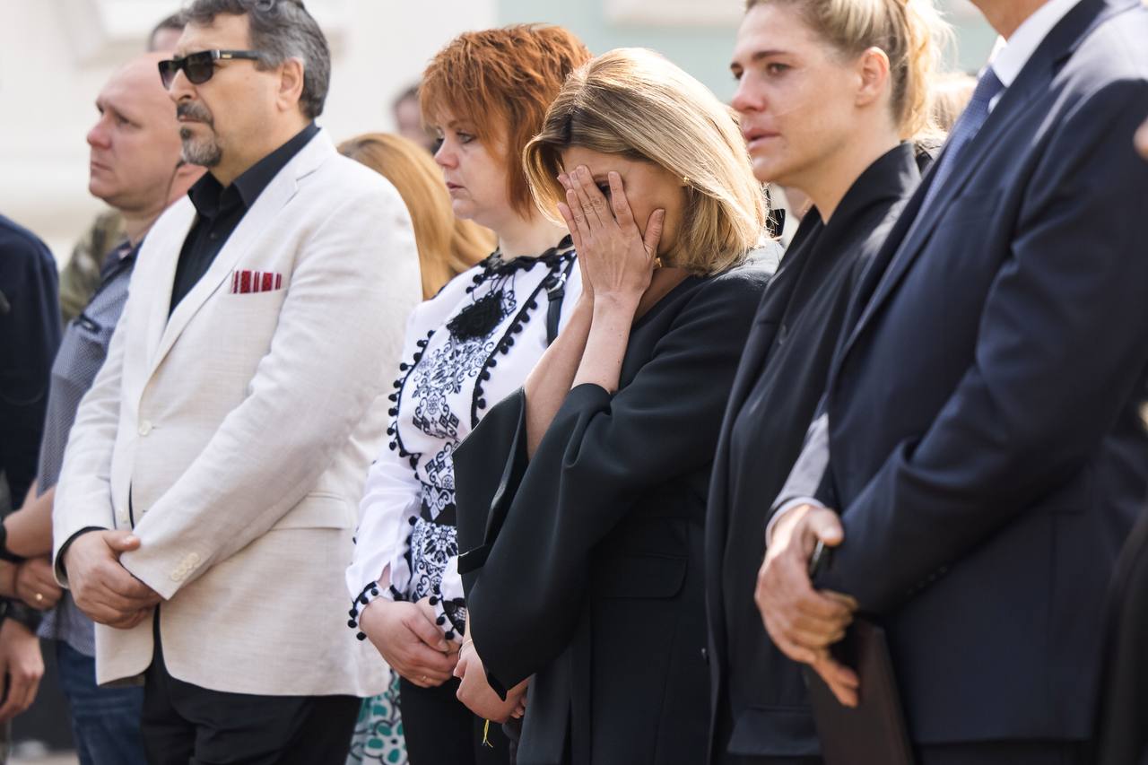 акція, присвячена пам'яті маленьких українців, що загинули під час війни