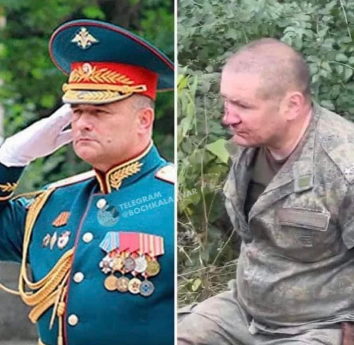 взятий у полон російський генерал