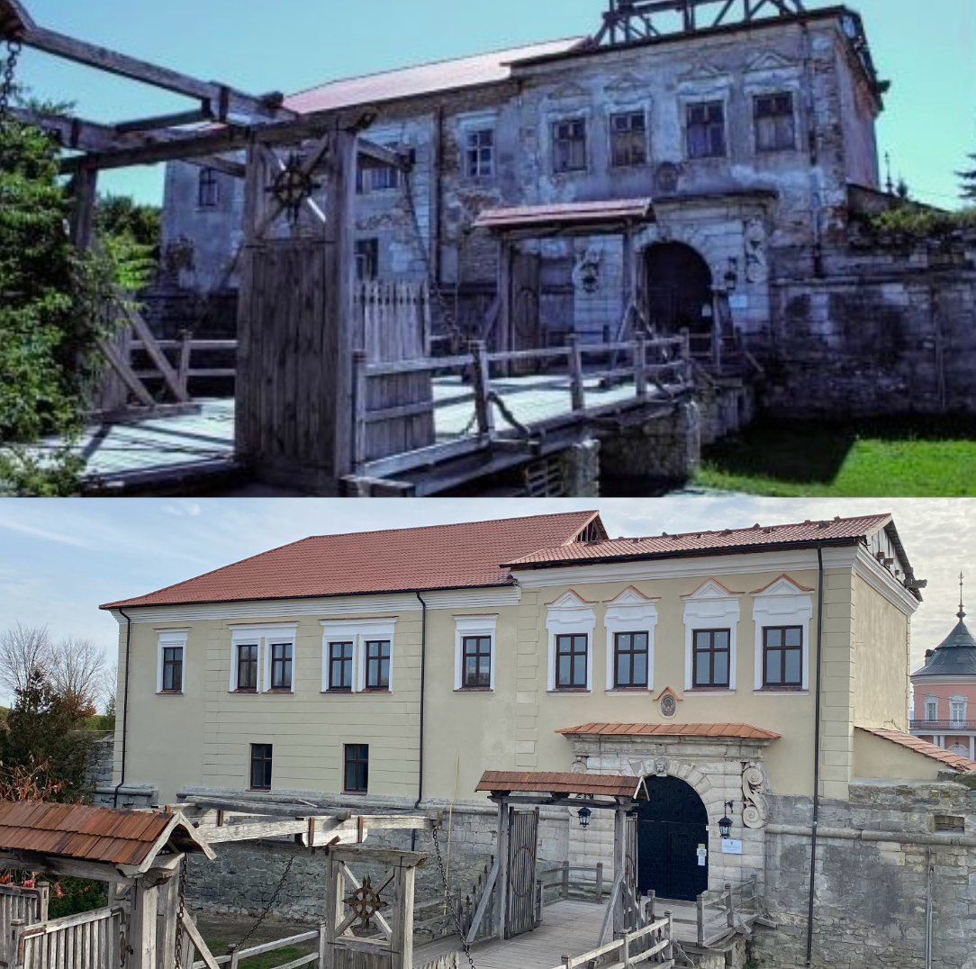 На Львівщині відновили Золочівський замок, пошкоджений внаслідок російських обстрілів