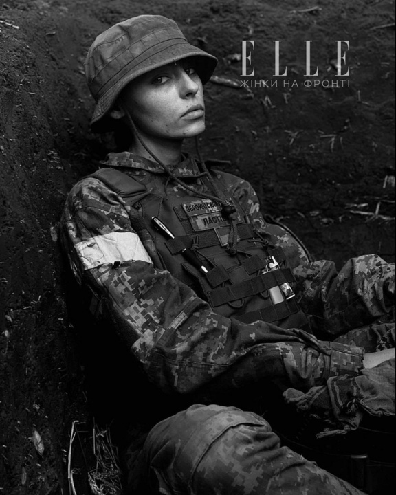 Жінки на фронті. Українські захисниці знялися у фотосесії для Elle