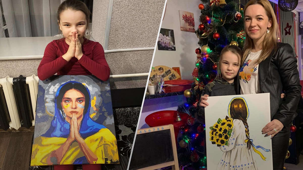 9-річна художниця з Рівненщини