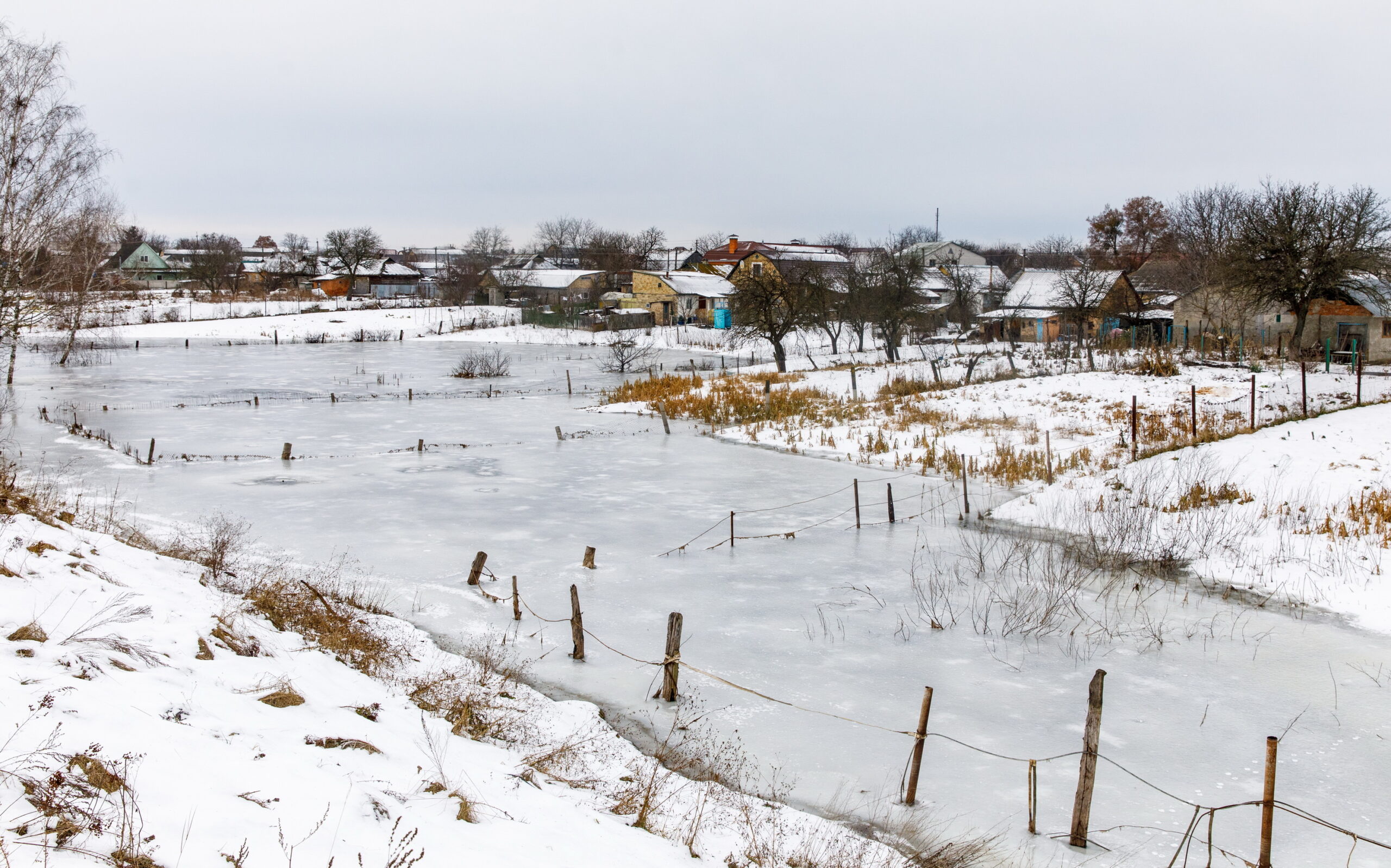 затоплене село на Київщині