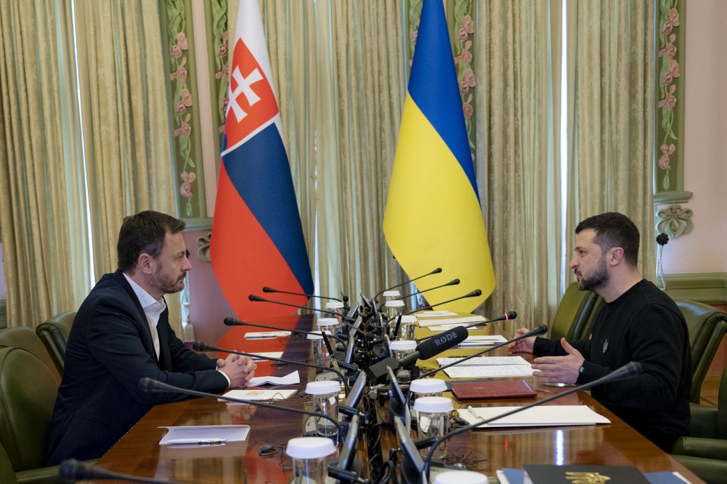 Зеленський провів зустріч із прем'єром Словаччини