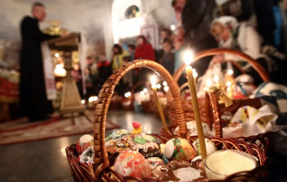 Easter greetings in Ukraine