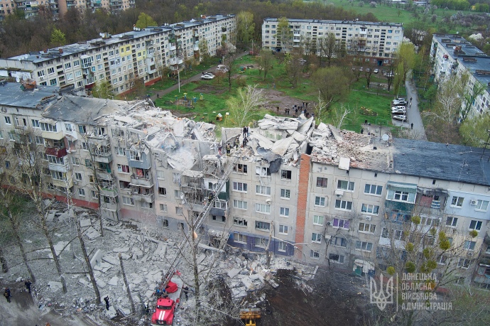 обстріл Слав'янську