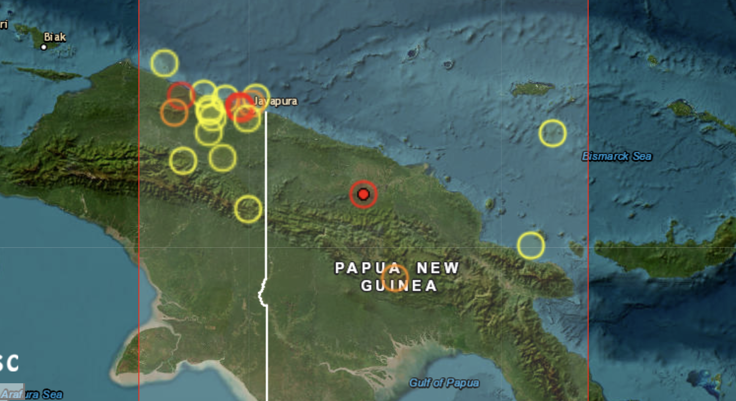 Папуа-Нову Гвінею сколихнув потужний землетрус