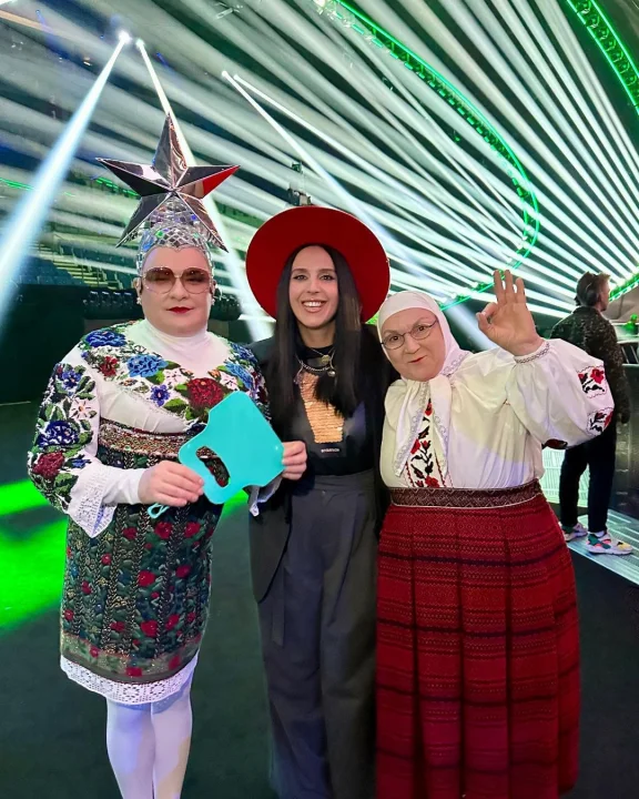 Євробачення 2023, Джамала з Вєркою Сердючкою
