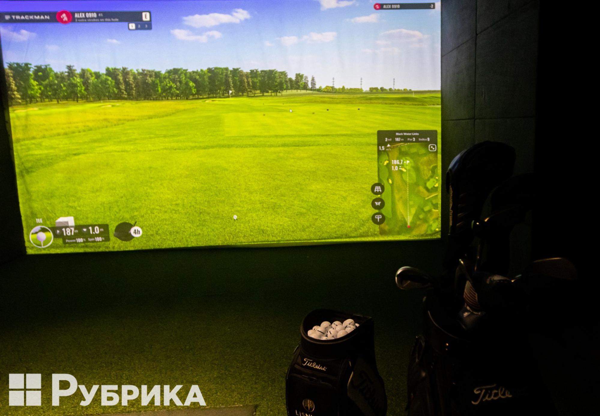 симулятор гри в гольф