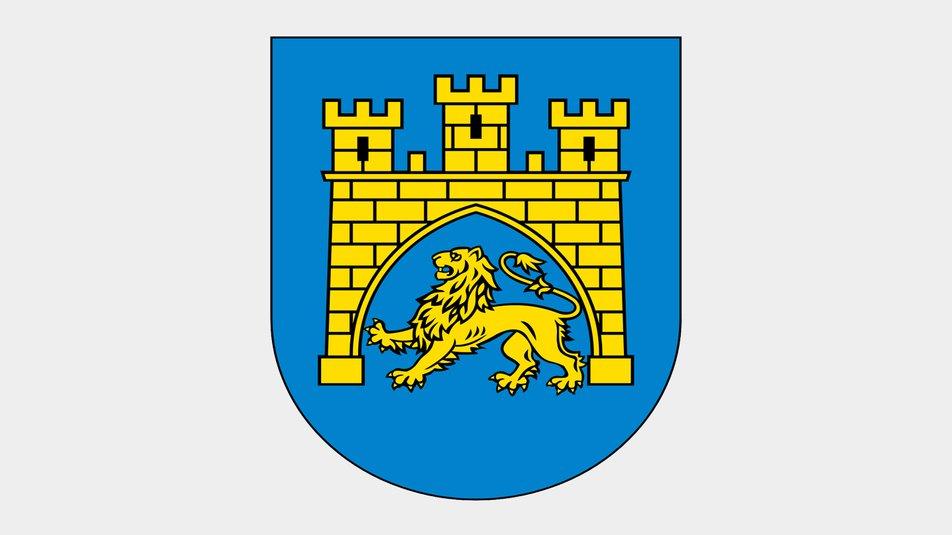the official coat of arms of Lviv
