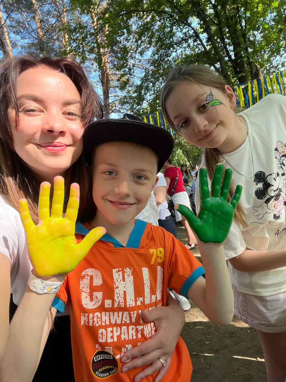 Діти-переселенці, Київ