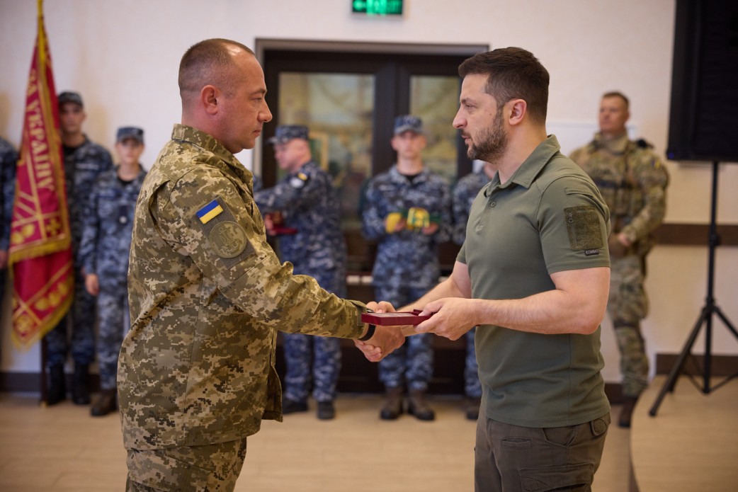 Зеленській в Одесі, день ВМФ ЗСУ