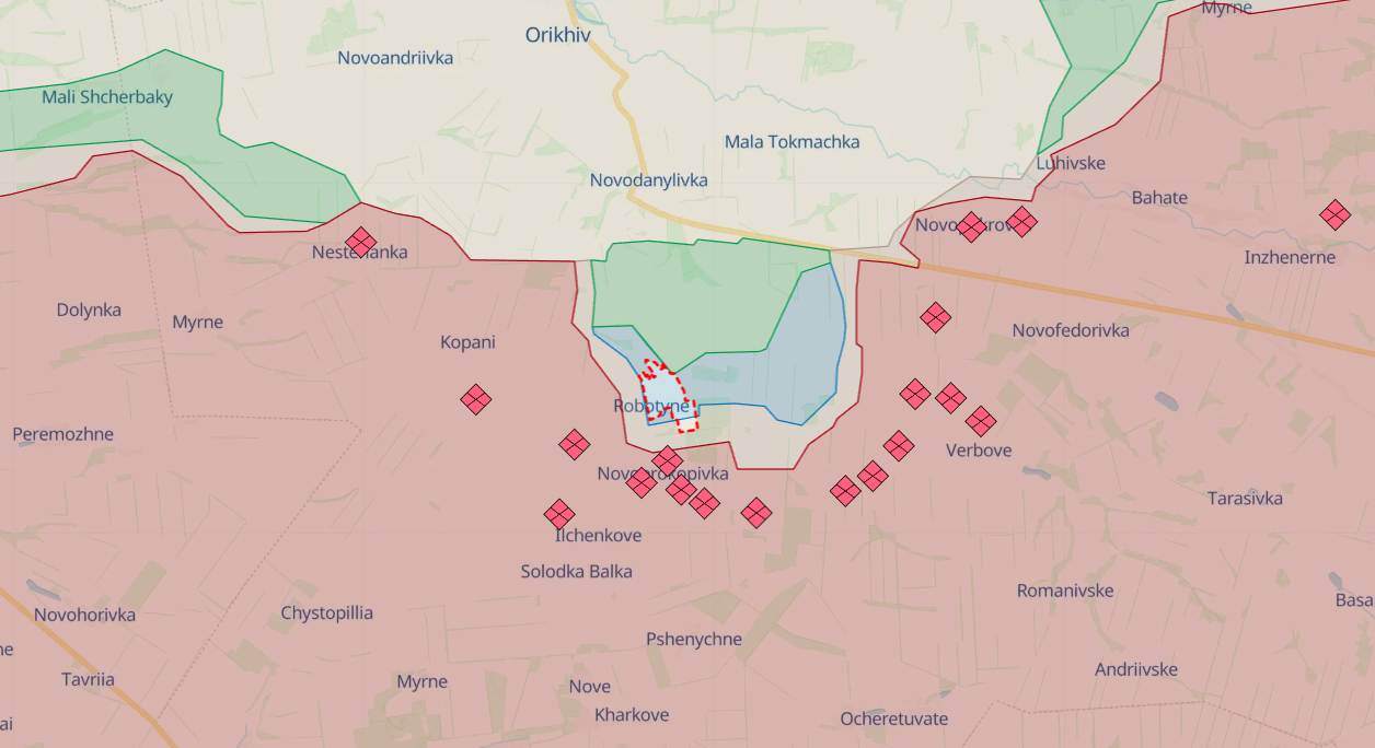 robotyne southern front combat counteroffensive ukraine