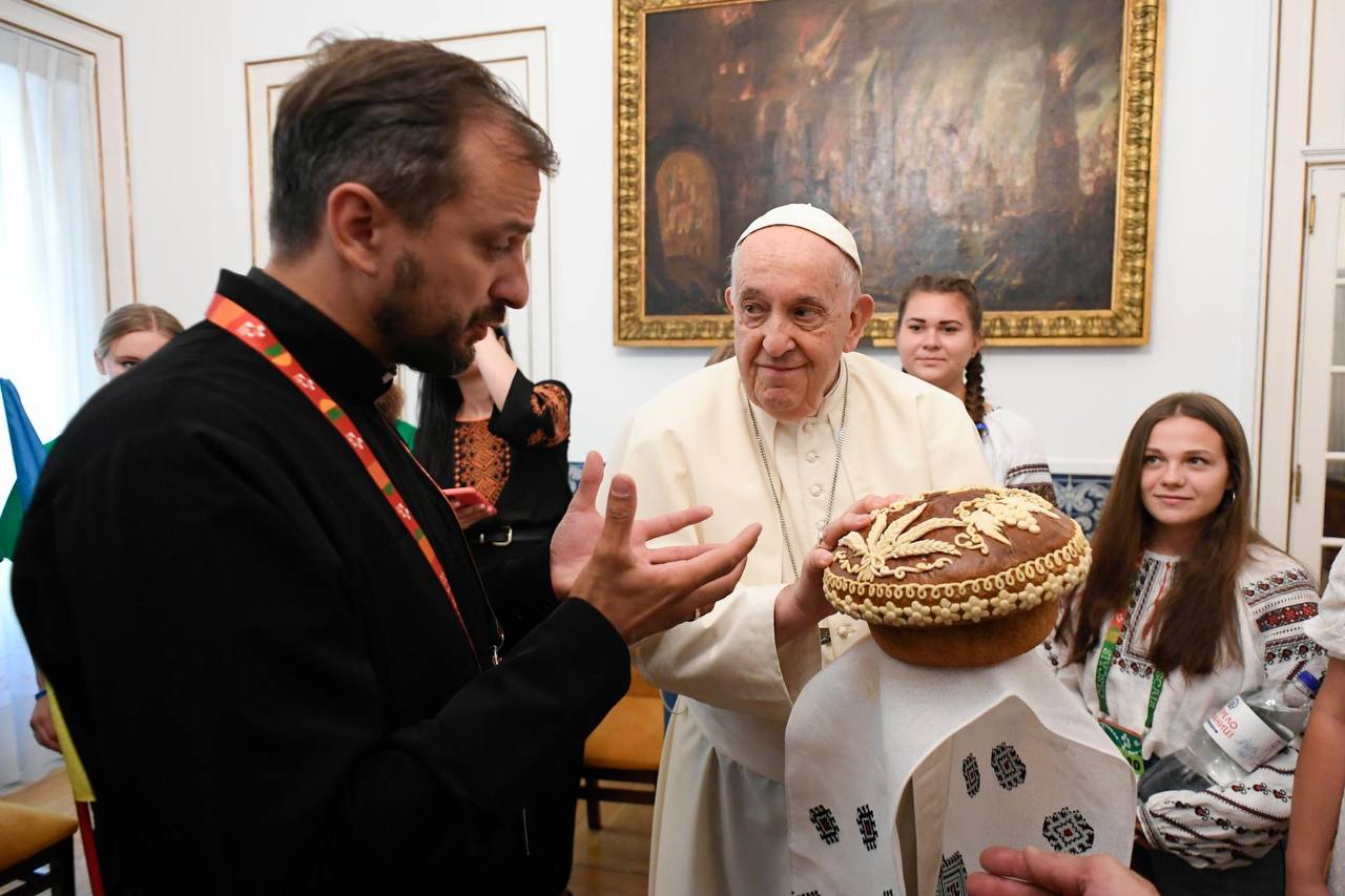 Папа Римський та українська молодь