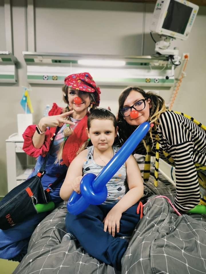 клоуни в дитячих лікарнях