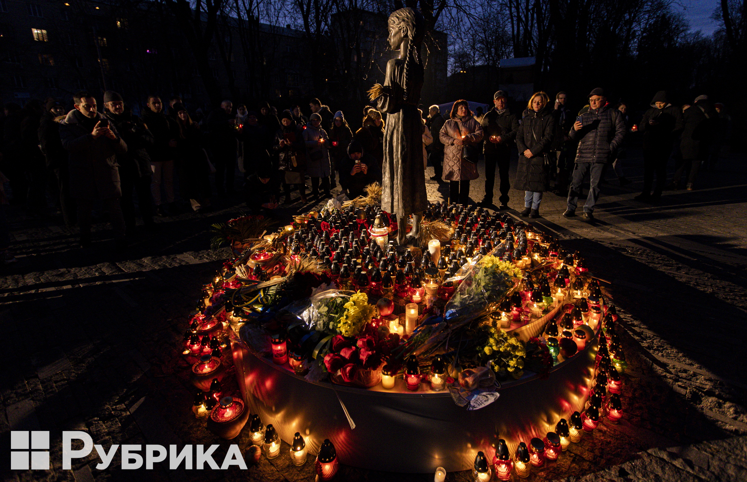 У Києві вшанували пам'ять жертв Голодомору