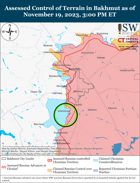 карти боїв ISW