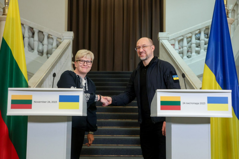 Шмигаль обговорив із прем'єркою Литви оборонні можливості