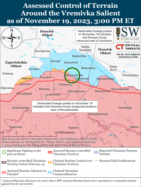 карти боїв ISW