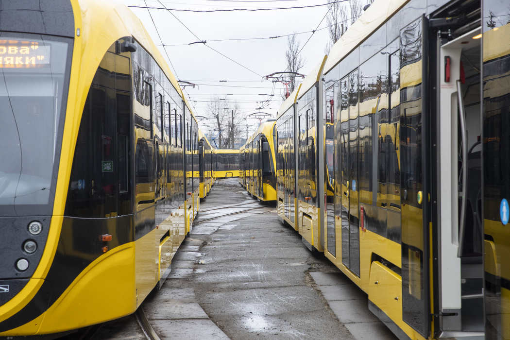 запустили нові трамваї вітчизняного виробництва