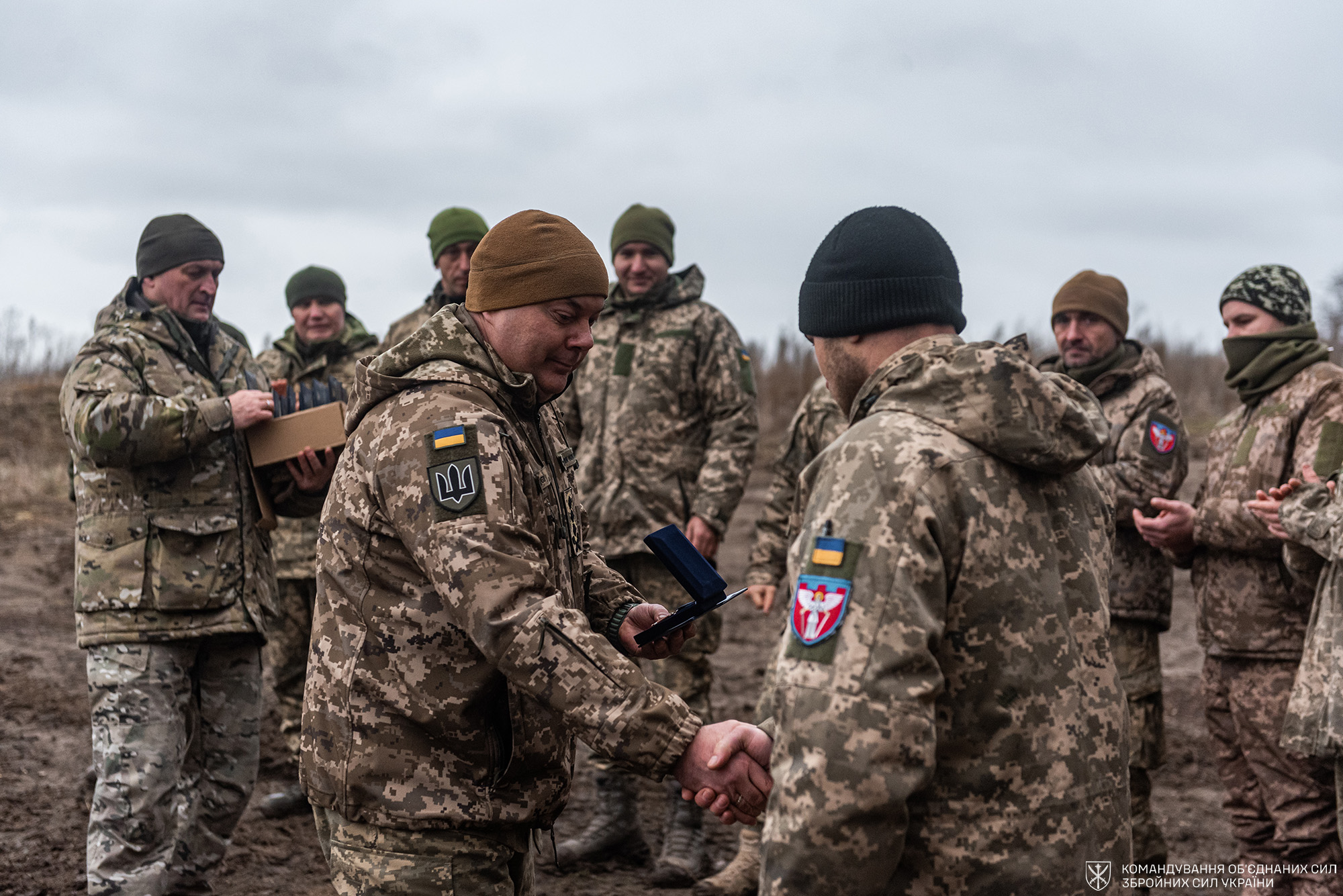 Наєв на опорному пункті Києвська область