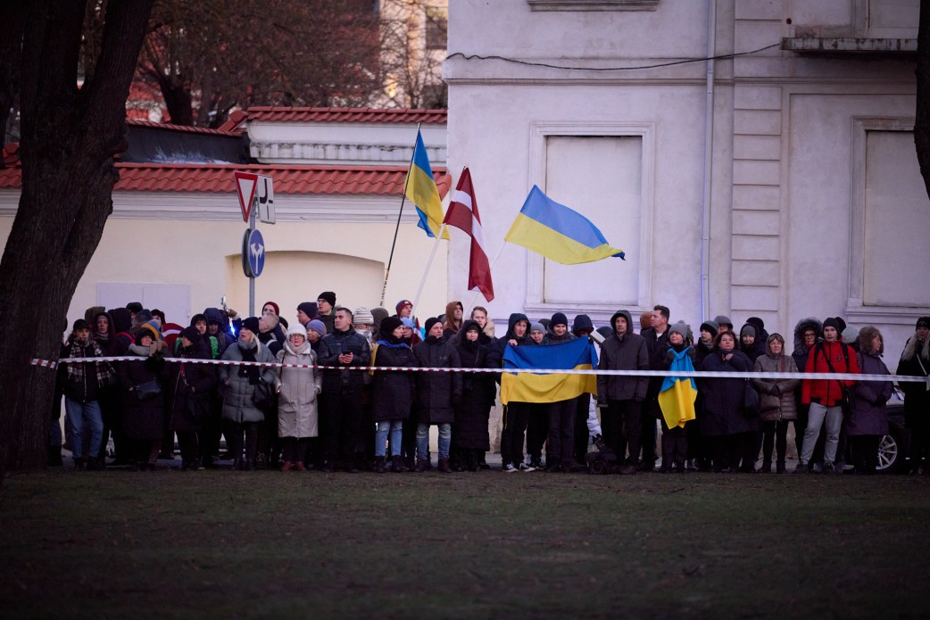 Зеленський зустріч з Едгарсом Рінкевичсом