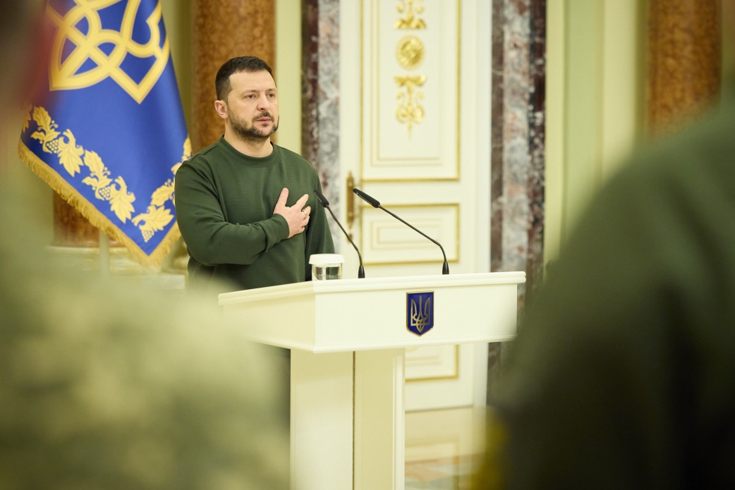 Зеленський нагородив українців, які відзначилися в захисті суверенітету