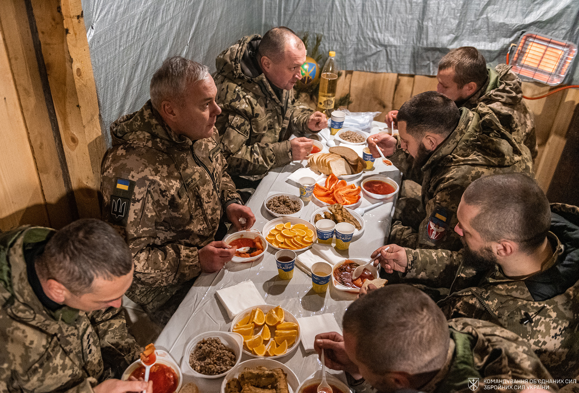 Наєв на опорному пункті Києвська область