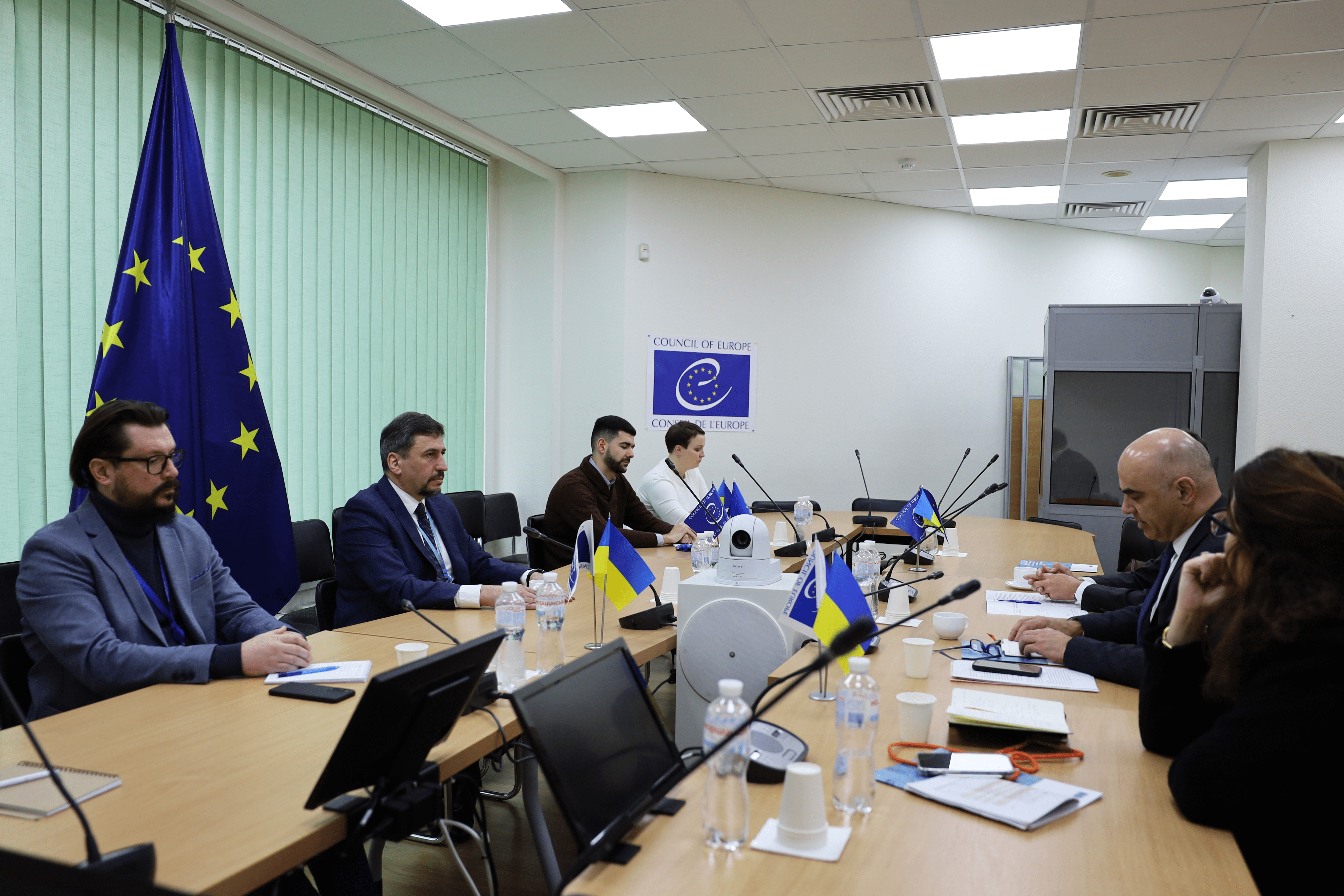 Швейцарський кандидат на посаду Генерального секретаря Ради Європи Ален Берсе відвідав Україну